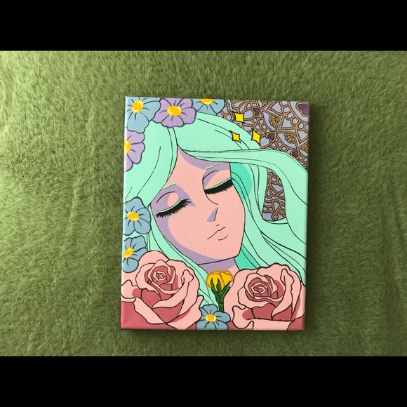 [ Original Painting ] retro anime aesthetic - Picture 5 of 10